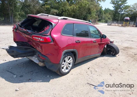 2015 Jeep Cherokee Sport from USA, damaged, VIN 1C4PJLAB9FW731867
